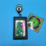 Wicked Elphaba & Glinda Retractable Lanyard ID Holder Green Wizard of Oz