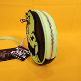 Loungefly Disney NBC Oogie Boogie Glow Villains Cosplay Coin Bag Wristlet