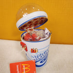 McDonald's McFlurry Ice Cream Cup Figural Crossbody Handbag