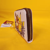 Loungefly Pokémon Pikachu & Eevee Floral Zip Wallet