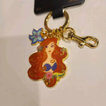 Ariel Floral the Little Mermaid Keychain Charm