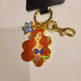 Ariel Floral the Little Mermaid Keychain Charm