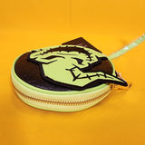 Loungefly Disney NBC Oogie Boogie Glow Villains Cosplay Coin Bag Wristlet