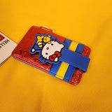 Loungefly Hello Kitty 50th Anniversary Teddy Metalic Bow Cardholder Wallet