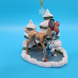 Disney Bambi and Thumper Ice Skate Sketchbook Christmas Ornament