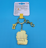 Peanuts Snoopy & Woodstock Cool Joe Guitar Daisy Keychain Charm