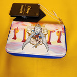 Loungefly Disney Hercules Mount Olympus Golden Gates Zip Around Wallet