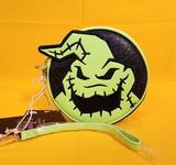 Loungefly Disney NBC Oogie Boogie Glow Villains Cosplay Coin Bag Wristlet