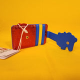 Loungefly Hello Kitty 50th Anniversary Teddy Metalic Bow Cardholder Wallet