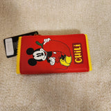 Mickey Mouse Hot Chili Sauce Packet Figural Flap Wallet
