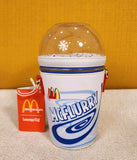 McDonald's McFlurry Ice Cream Cup Figural Crossbody Handbag