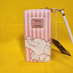 Dumbo Circus Peanuts Timothy Wristlet Wallet Pink Clutch