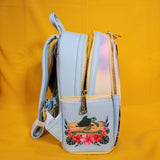 Loungefly Disney Lilo & Stitch SandCastle Beach Scene Scrump Mini Backpack