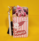 Dumbo Circus Peanuts Timothy Wristlet Wallet Pink Clutch