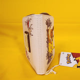 Loungefly Pokémon Pikachu & Eevee Floral Zip Wallet