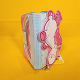 Loungefly Minions Fluffy Unicorn Rainbow Glitter Rainbow Zip Around Wallet