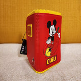 Mickey Mouse Hot Chili Sauce Packet Figural Flap Wallet
