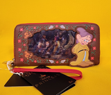 Loungefly Snow White and Seven Dwarfs Lenticular Princess Series Wallet Wristlet