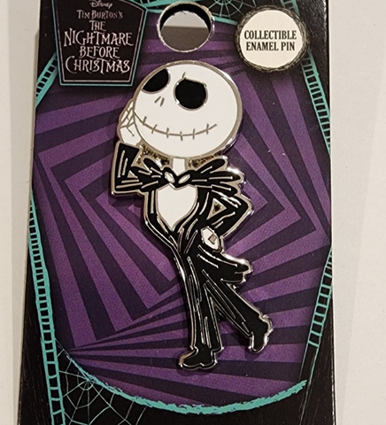 Nightmare Before Christmas Jack Skellington Enamel Pin