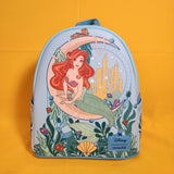 Loungefly Disney Princess Ariel the Little Mermaid Moon Ocean Mini Backpack