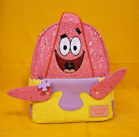 SpongeBob SquarePants Patrick Star Sequin Cosplay Mini Backpack