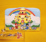 Loungefly Rainbow Brite Color Castle Zip Around Wallet