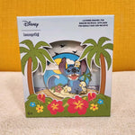 Lilo and Stitch Ducklings Beach Layered LE 3" Pin