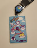 Hello Kitty & Friends Rainbow Good Vibes Retractable Lanyard