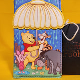 Loungefly Disney Winnie the Pooh & Friends Rainy Day Umbrella Scene Flap Wallet