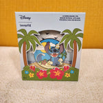 Lilo and Stitch Ducklings Beach Layered LE 3" Pin