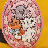 Loungefly Disney The Aristocats Exclusive Stained Glass Large Card Holder