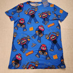 My Pet Monster AOP TShirt M Blue