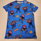 My Pet Monster AOP TShirt M Blue