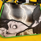Loungefly Disney Frankenweenie Sparky & Persephone Glow Halloween Crossbody Bag