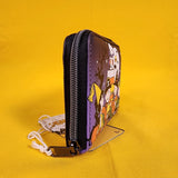 Loungefly Peanuts Halloween Trick-Or-Treat Snoopy Woodstock Soft Tag Zip Wallet