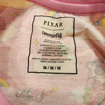 Loungefly Pixar Toy Story Lotso Bear Rainbow Strawberry Pink T Shirt Size M