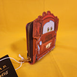 Loungefly Disney Pixar Cars Mater Cosplay Figural Zip Around Wallet Cardholder