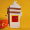 McDonalds Soft Serve Ice Cream Cone Figural Cardholder Wallet