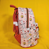 Loungefly Peanuts Snoopy & Woodstock Valentine's Day Heart AOP Mini Backpack