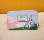 Sleeping Beauty Castle 3 Good Fairies Bubble Zip Wallet