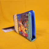 Loungefly Disney Winnie the Pooh & Friends Rainy Day Umbrella Scene Flap Wallet