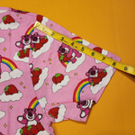 Loungefly Pixar Toy Story Lotso Bear Rainbow Strawberry Pink T Shirt Size M