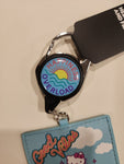 Hello Kitty & Friends Rainbow Good Vibes Retractable Lanyard