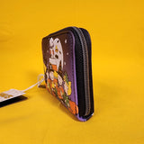 Loungefly Peanuts Halloween Trick-Or-Treat Snoopy Woodstock Soft Tag Zip Wallet