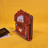 Loungefly Disney Pixar Cars Mater Cosplay Figural Zip Around Wallet Cardholder