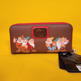 Loungefly Snow White and Seven Dwarfs Lenticular Princess Series Wallet Wristlet