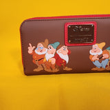 Loungefly Snow White and Seven Dwarfs Lenticular Princess Series Wallet Wristlet