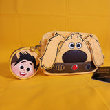 Loungefly Disney Pixar Up Dug Plush Sling Crossbody Bag with Coin Purse Carl