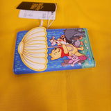 Loungefly Disney Winnie the Pooh & Friends Rainy Day Umbrella Scene Flap Wallet