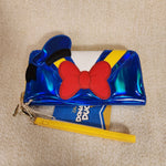 Donald Duck Metallic 90th Ann Zip Around Wallet Wristlet